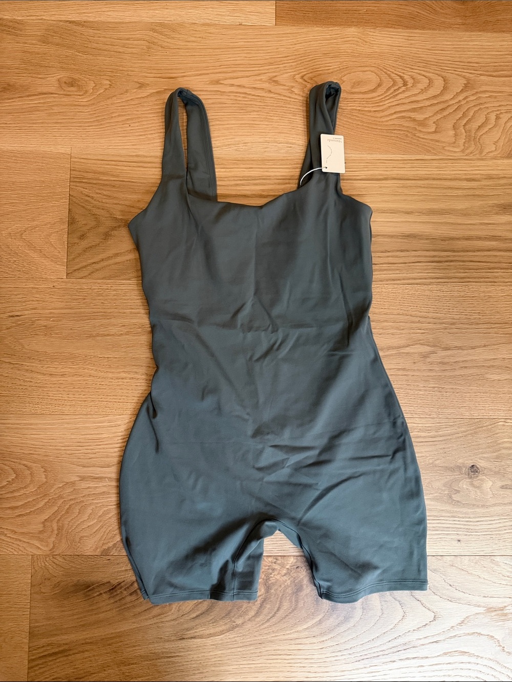 NWT Momanda Natrelax Maternity Romper Size S in Grey Sage